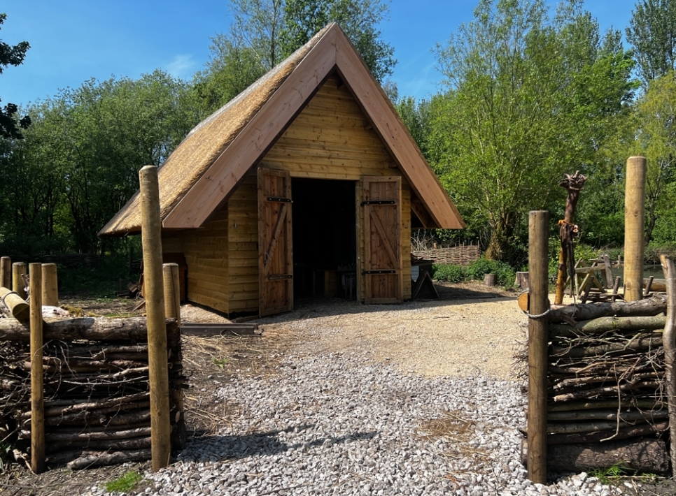 Take a look inside the new longhouse at our Mere Tun Village
